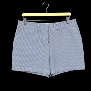 Southern Tide 💙Blue & White🤍 Striped Tailored Shorts S10